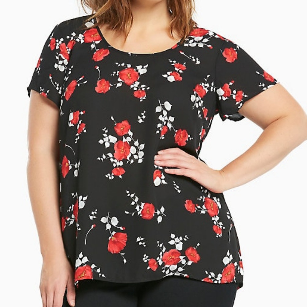Torrid Georgette Top